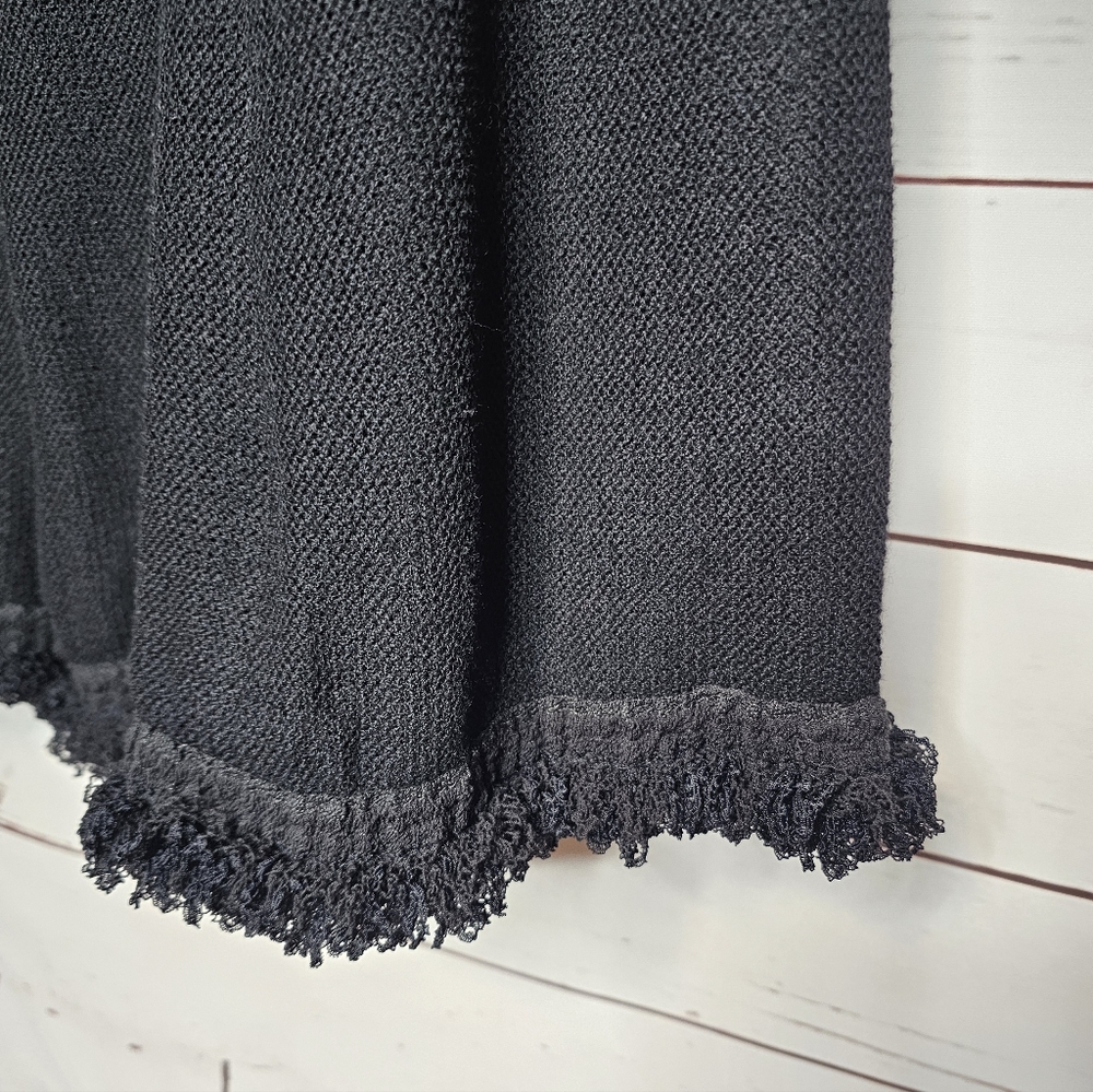 CHANEL Black Wool Maxi Skirt - Picture 5 of 16